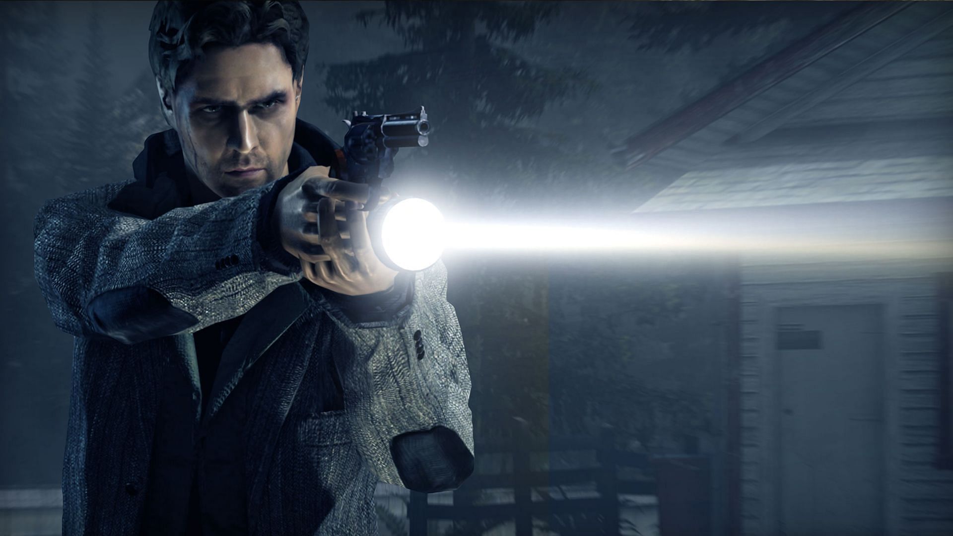 There is nothing better to do while waiting for Alan Wake 2 than playing the original game (Image via Remedy)