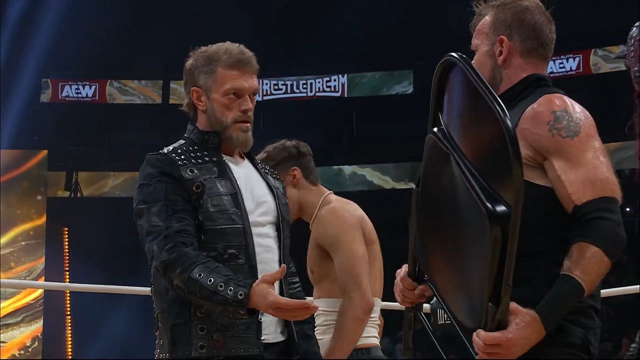 Edge made his AEW debut at WrestleDream