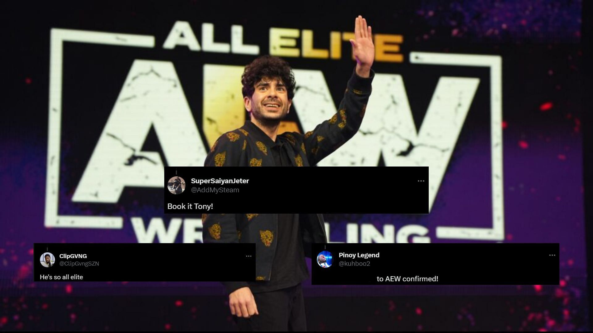 Tony Khan is the president of All Elite Wrestling
