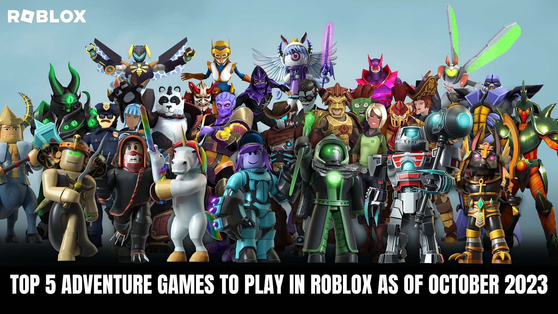 TOP 5 ROBLOX GAMES of 2023 