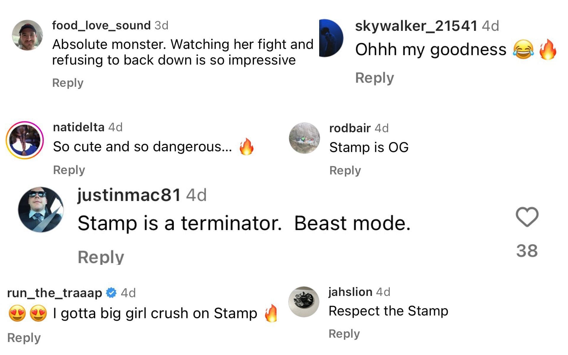 Instagram comments