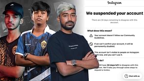 GodLike Esports suspends Instagram accounts of popular BGMI players