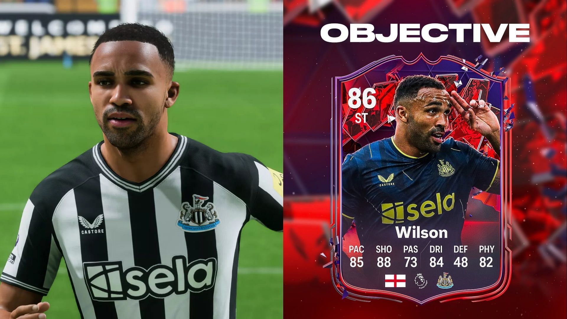 Wilson is all set to get a new word in EA FC 24 Trailblazers promo (Images via EA Sports, twitter/FUT Sheriff)