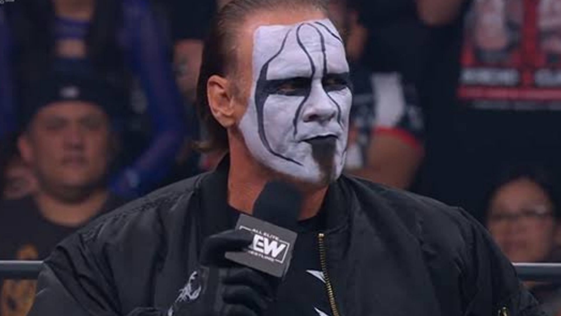 Sting is a WWE Hall of Famer and current AEW star.