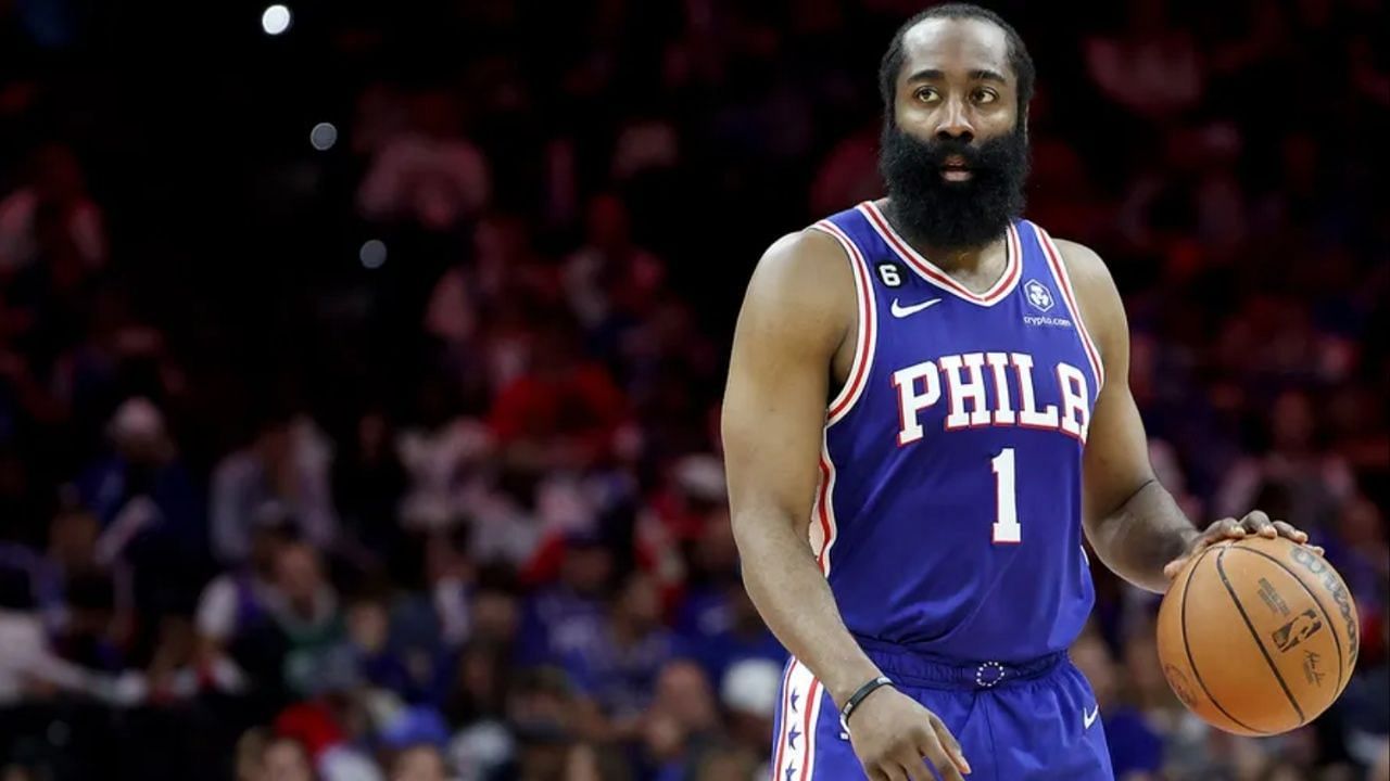 James Harden for the Philadelphia 76ers