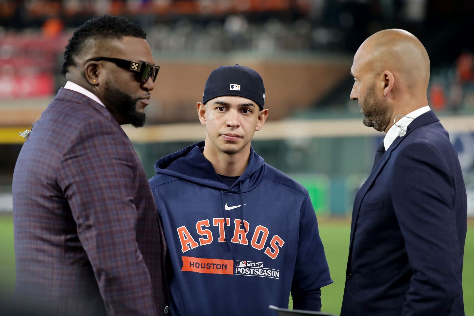 Derek Jeter and David Ortiz seem to have found chemistry on set, creating an engaging dynamic for viewers.