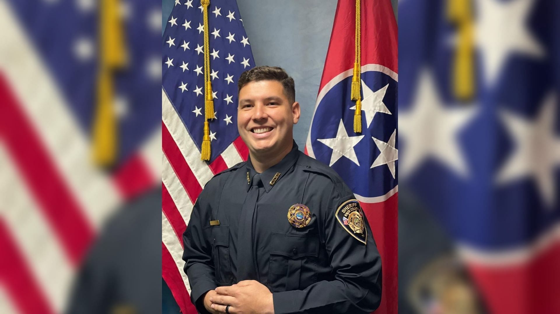 29-year-old Knox County Deputy Tucker Blakely passed away after being shot in the line of duty. (Image via Facebook/Knoxville Police Department - TN) 