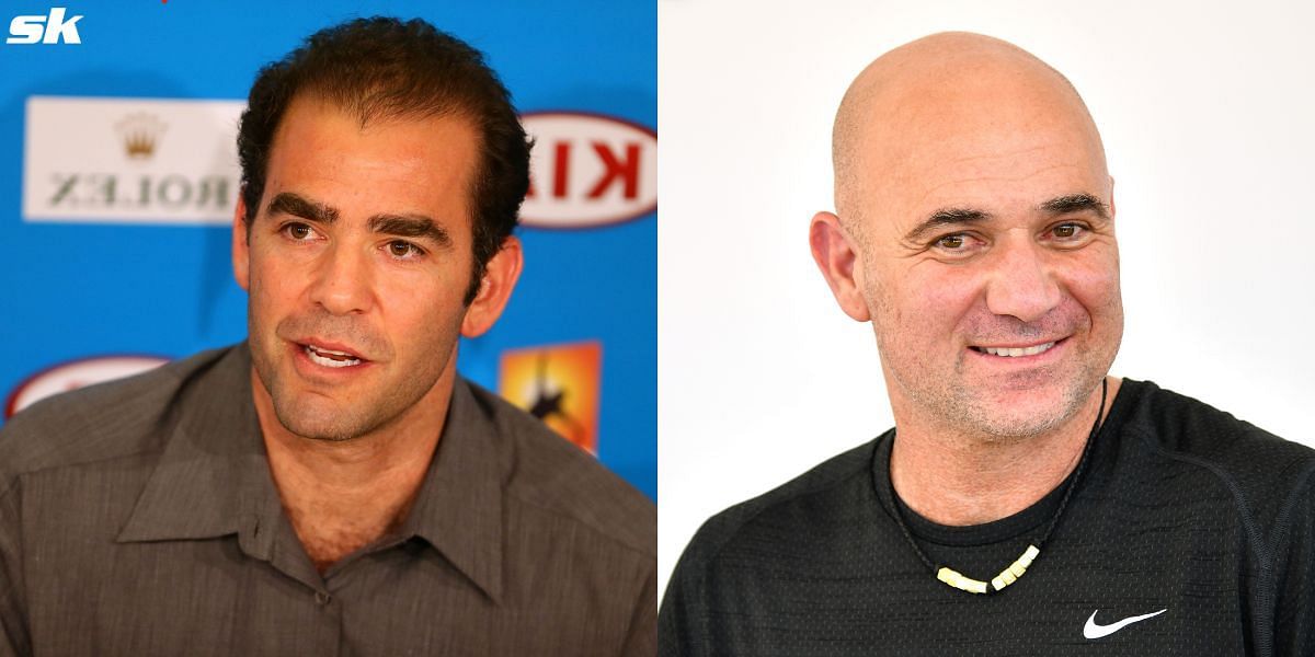Pete Sampras and Andre Agassi have won a combined 22 Grand Slam titles.