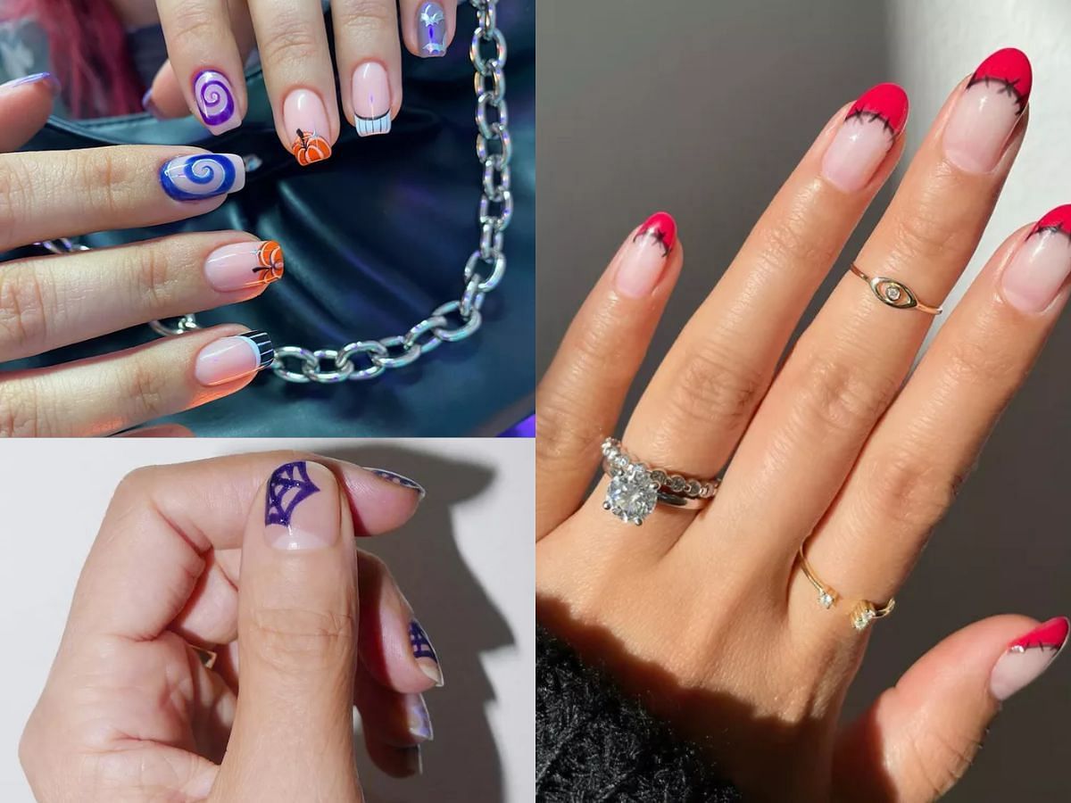 5 best DIY Halloween manicure ideas (Image via Sportskeeda) 