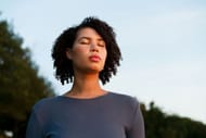 Easy breathing after ACT (Image via Getty Images/d3sign)
