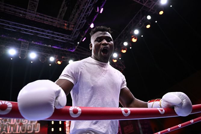 "Barely scratched the surface" - Coach talks about Francis Ngannou's striking prowess ahead of boxing match against Tyson Fury