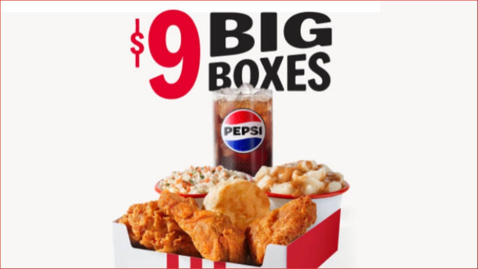 KFC $9 Chicken Big Box Meal: Items, Availability, And All You Need To Know