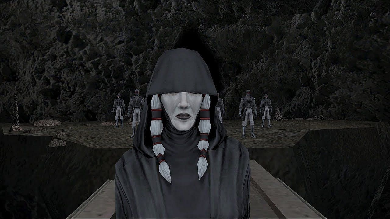 Kreia in Star Wars KOTOR 2: The Sith Lords as one of the antagonists (Image via Obsidian)