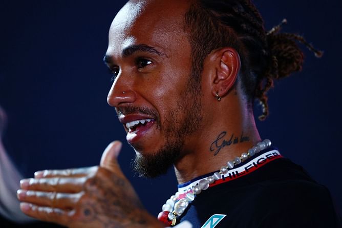 “It’s all top-secret stuff!”: Lewis Hamilton when asked about his visit to Brackley and Mercedes’ progress