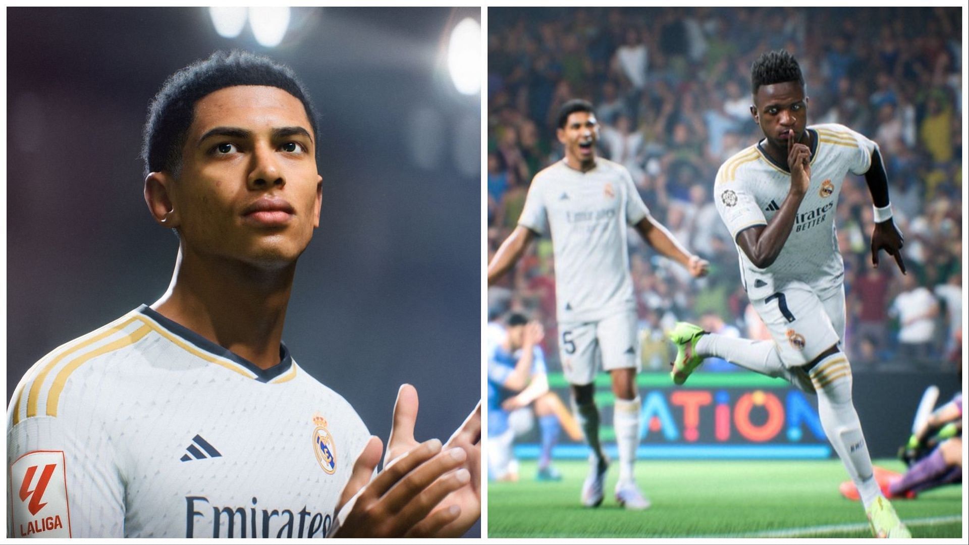 Real Madrid are overpowered in EA FC 24 (Images via EA Sports)