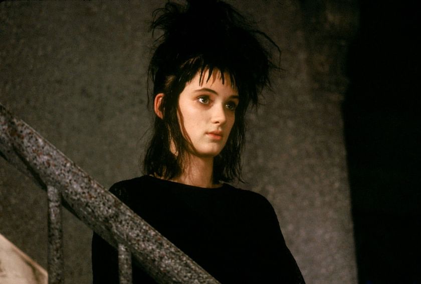 How old was Winona Ryder in Beetlejuice?v