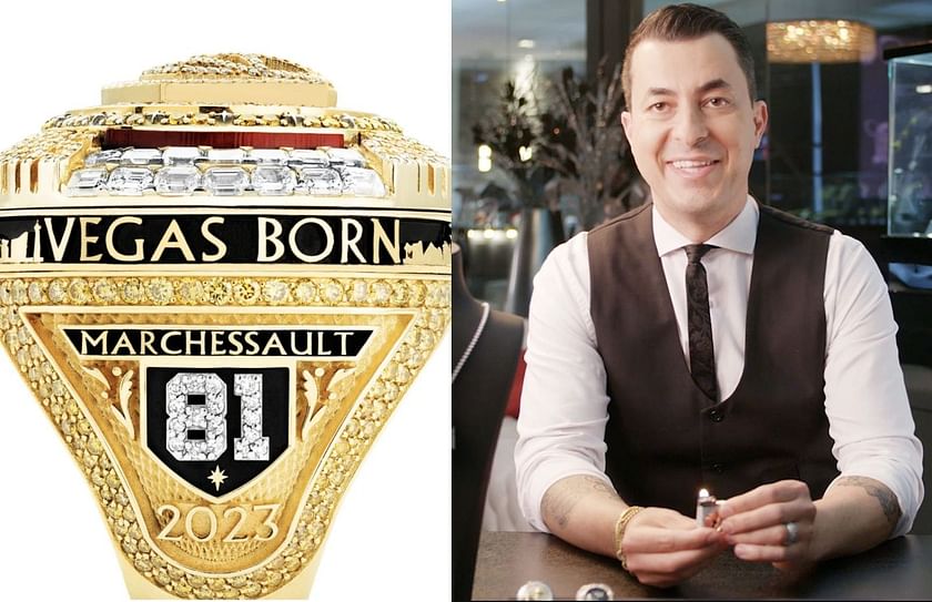 Golden Knights' championship rings have replica of arena inside