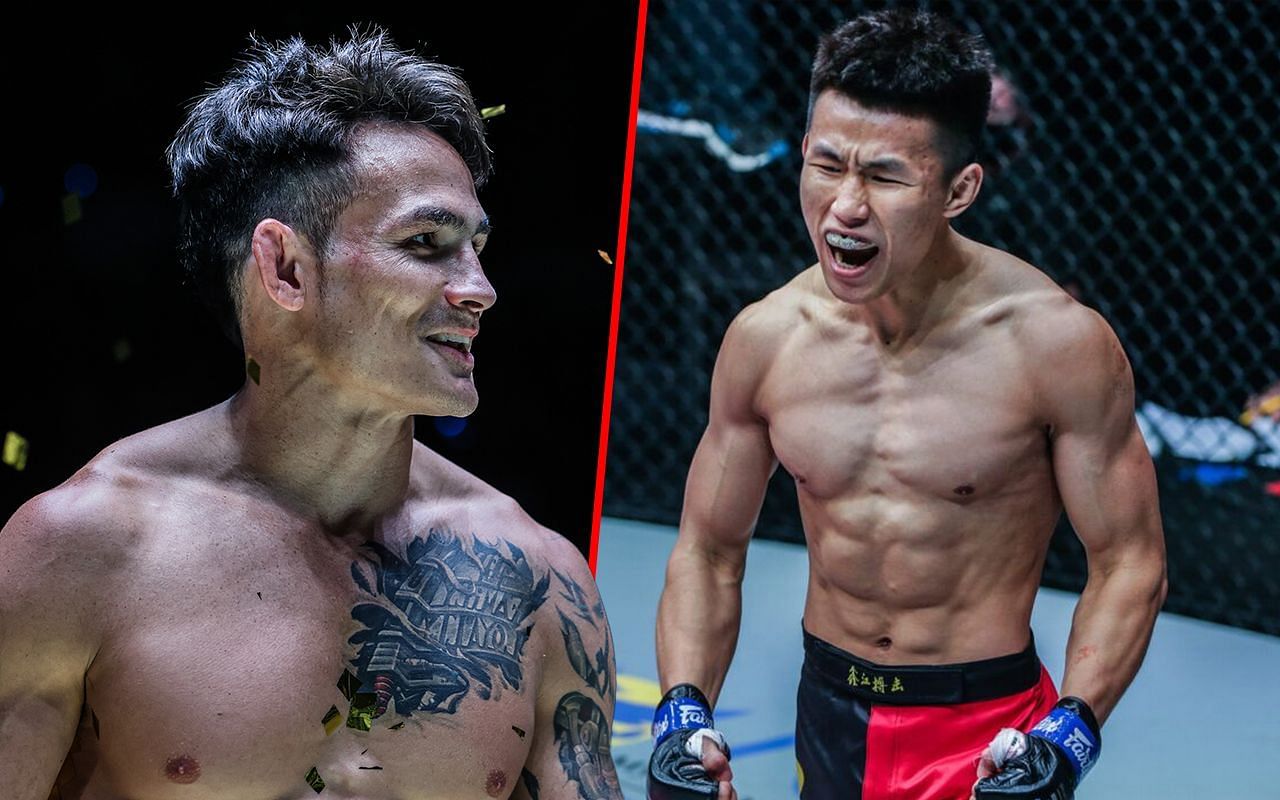 Thanh Le (L) / Tang Kai (R) -- Photo by ONE Championship