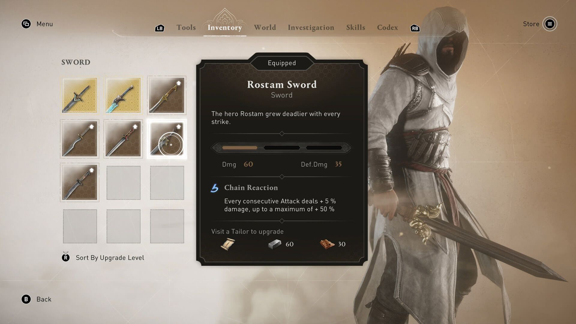 Rostam sword (Image via Ubisoft)