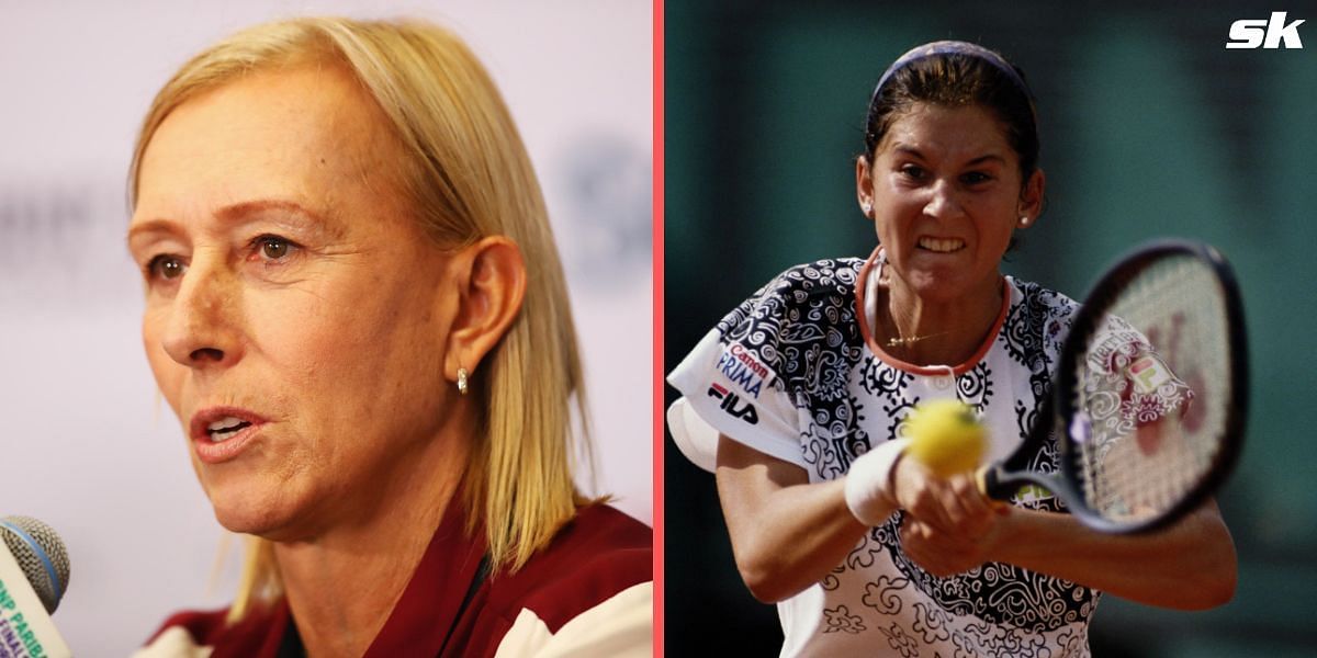 Martina Navratilova and Monica Seles faced each other 17 times