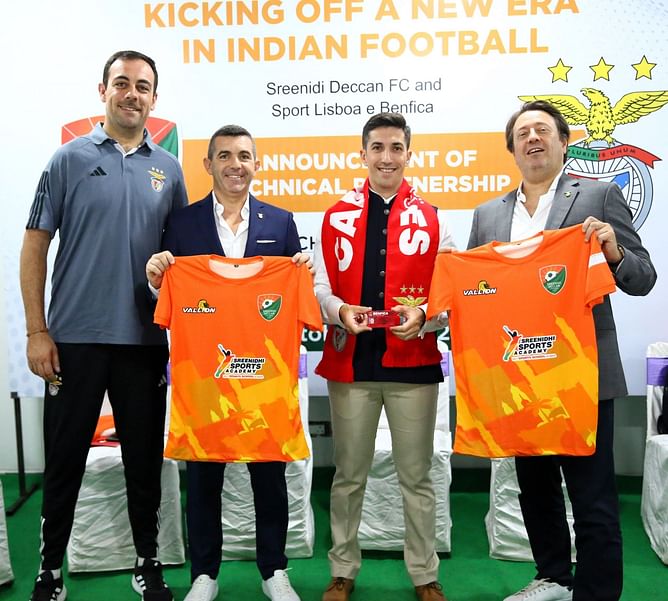 "This partnership was a long time coming" - Benfica global expansion coordinator Miguel Reis on collaboration with Sreenidi Deccan FC