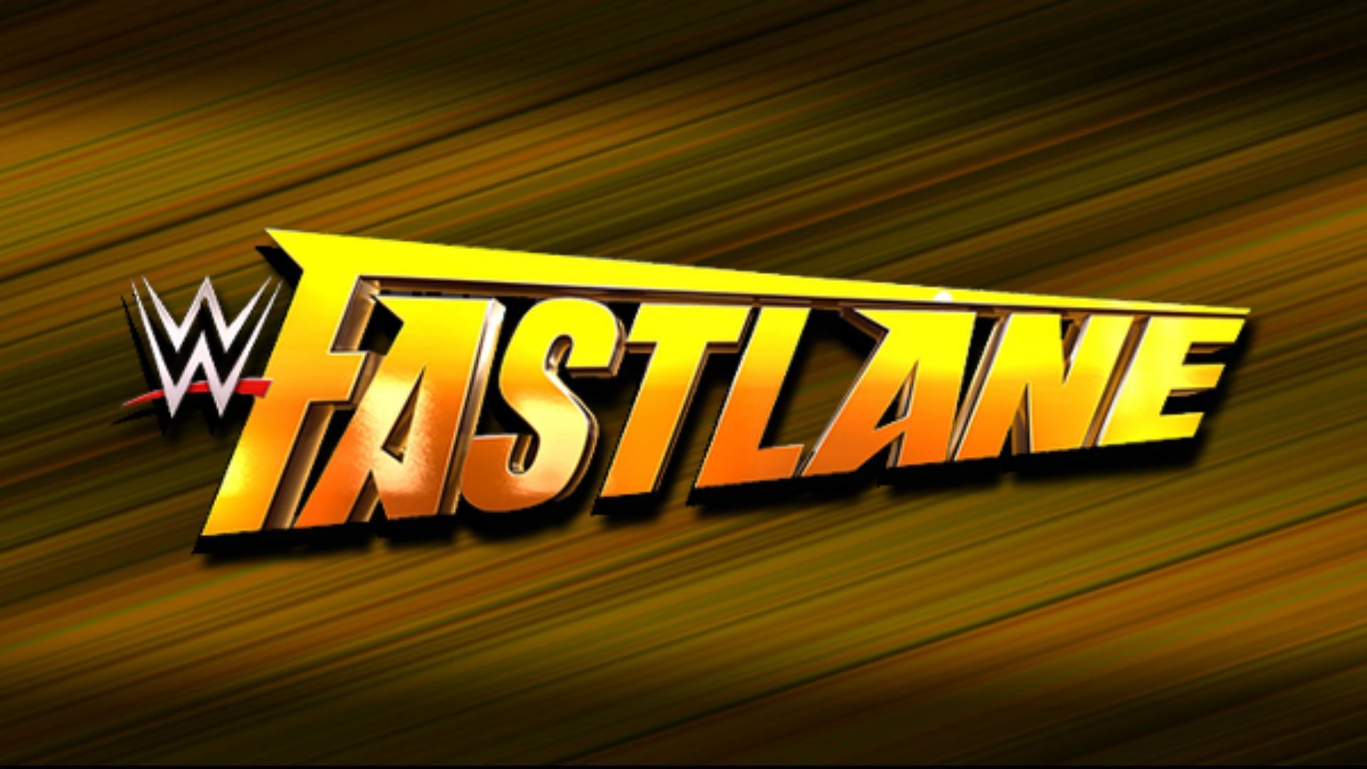 WWE Fastlane will air live next Saturday night!