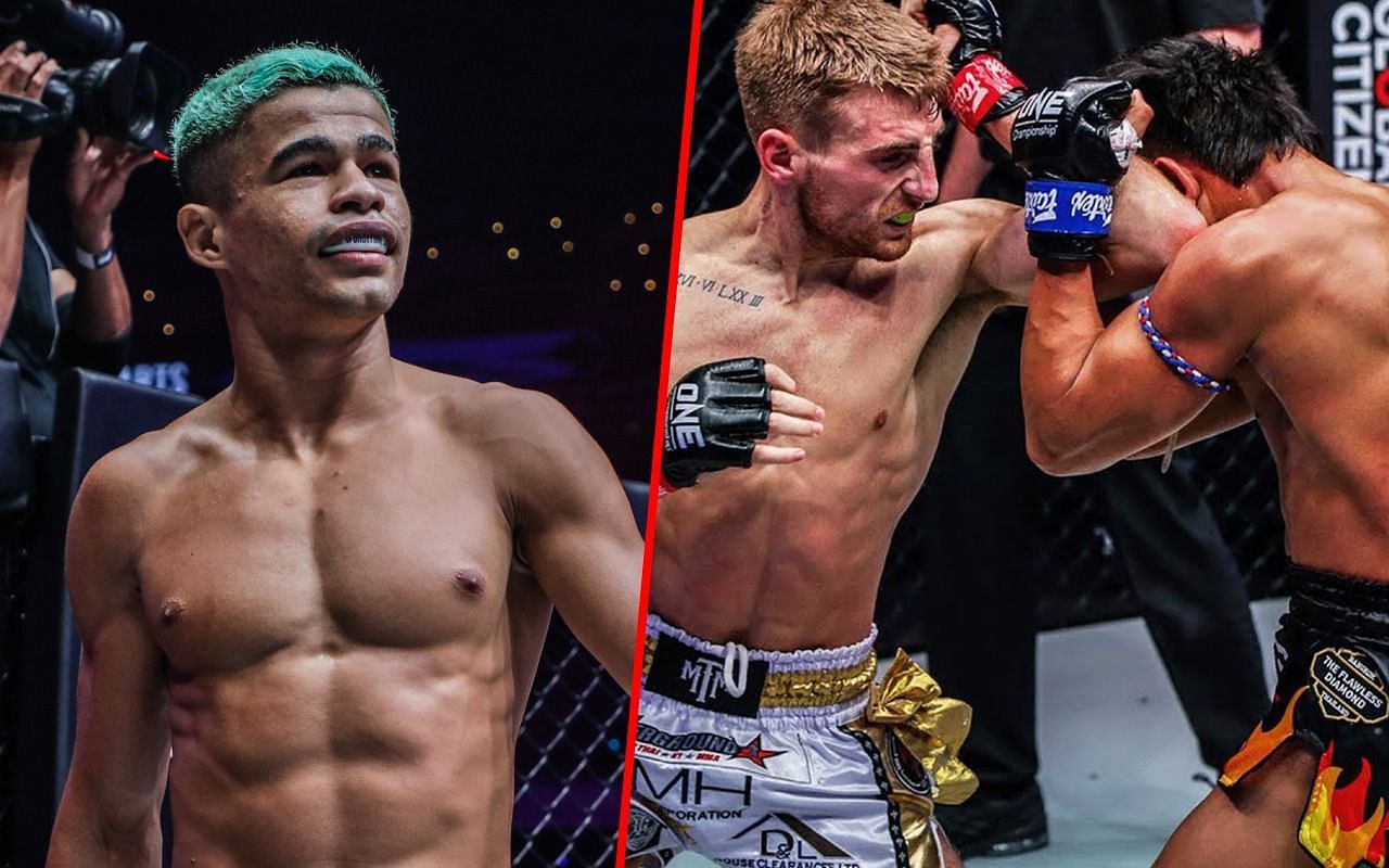 Fabricio Andrade (Left) faces Jonathan Haggerty (Right) at ONE Fight Night 16