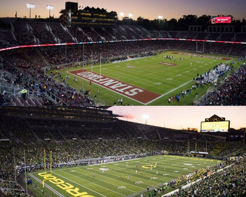Top 5 largest Pac12 stadiums in 2023 feat. Autzen Stadium, Rose Bowl
