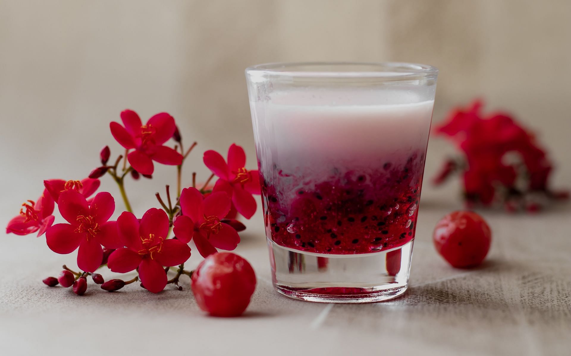 Drinks to help you sleep -Tart cherry boosts melatonin. (Image via Unsplash/VD Photography)