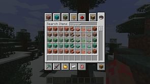 Minecraft players appreciate perfectly placed copper blocks in creative inventory