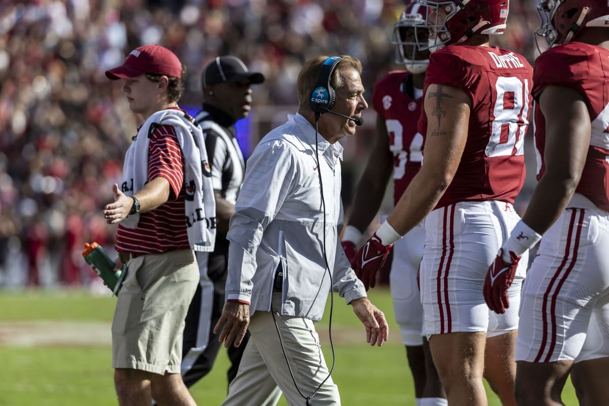 Does Alabama play today? College football schedule for Crimson Tide's