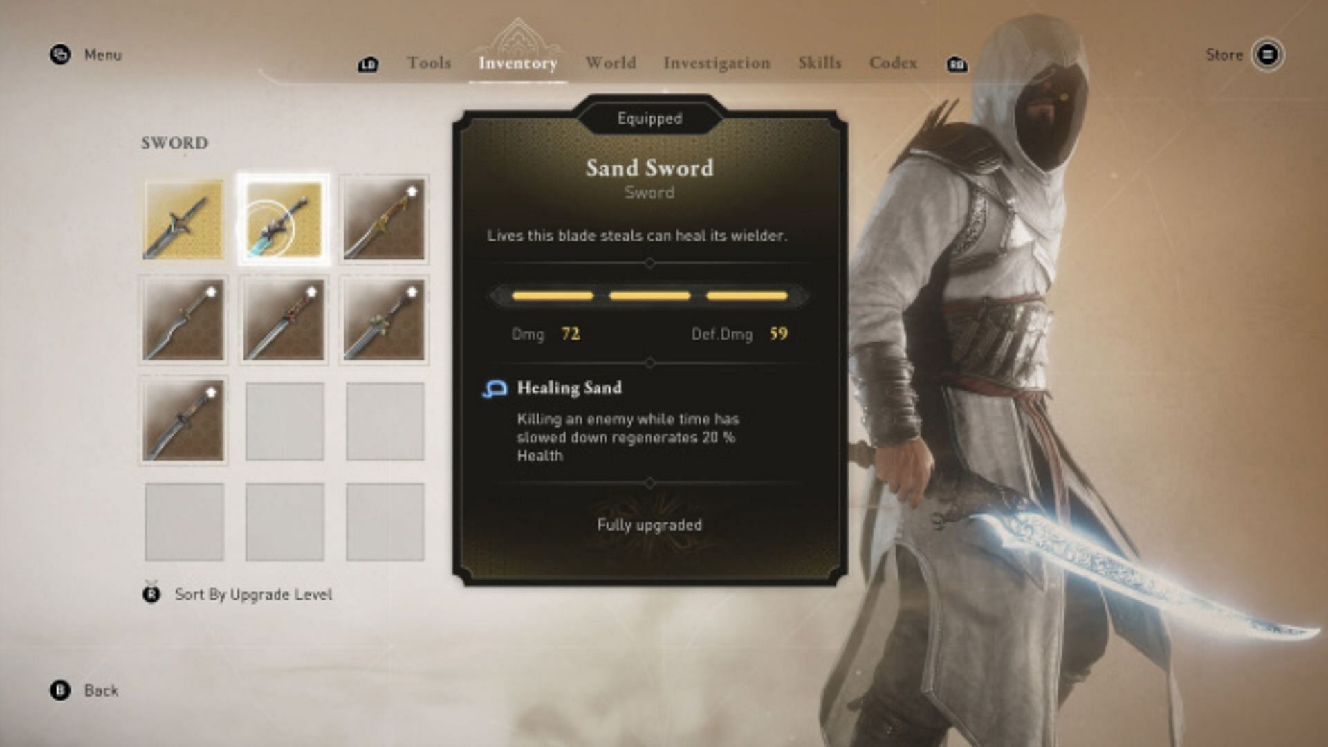 Sand sword (Image via Ubisoft)