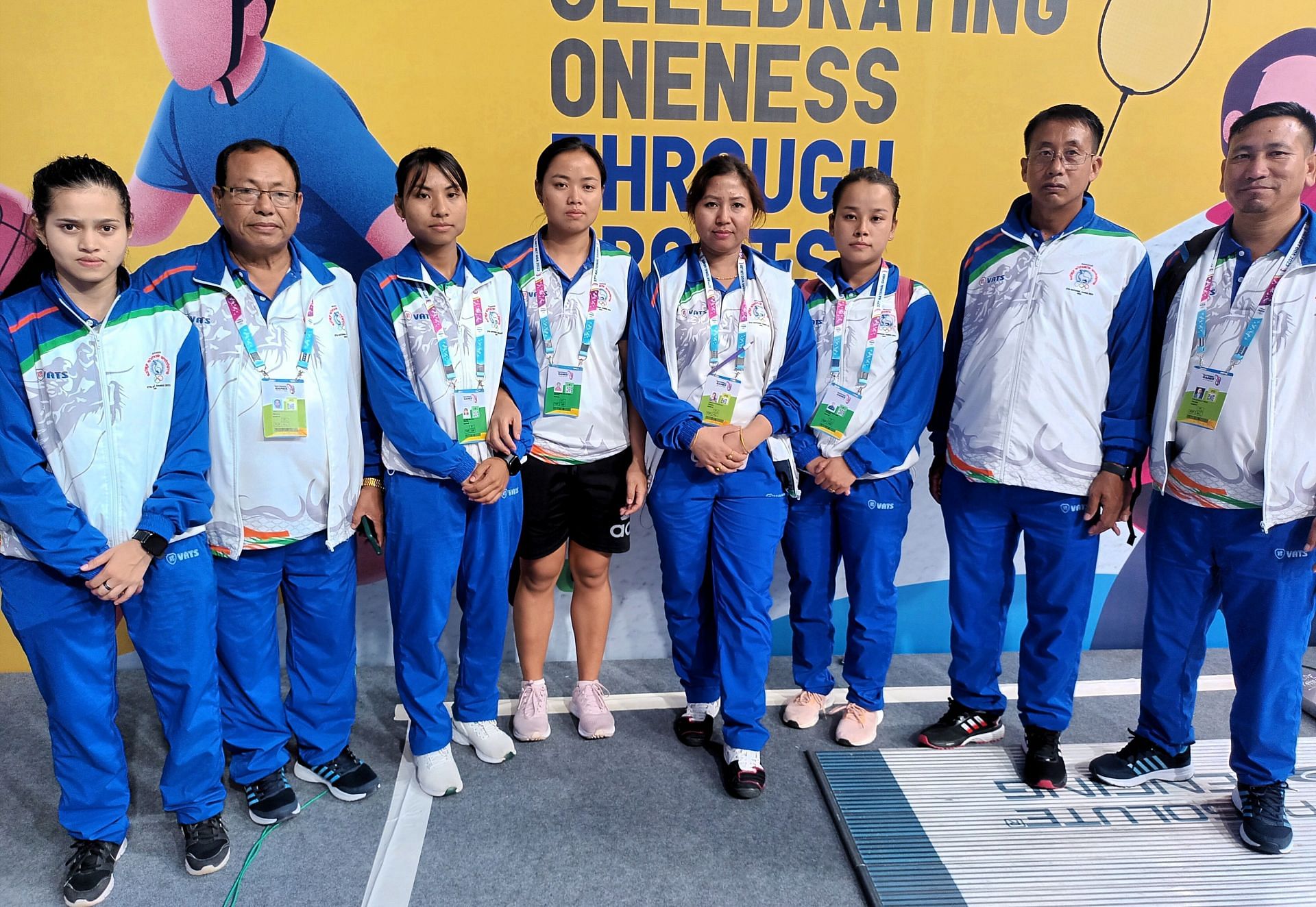 Battle weary Manipur fencing team weren&rsquo;t able to deliver their best at the 37th National Games in Goa. Photo credit: Navneet Singh.