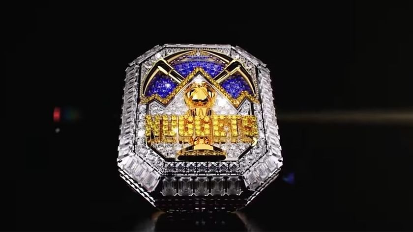 Watch: Mind-blowing details of Denver Nuggets 2023 NBA Championship Ring  presented at Ball Arena