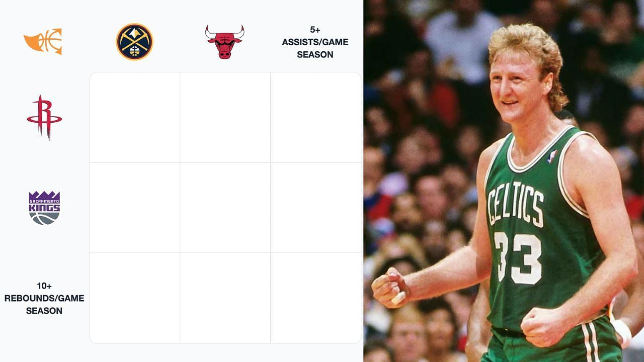 Answers to the October 11 NBA Immaculate Grid are here