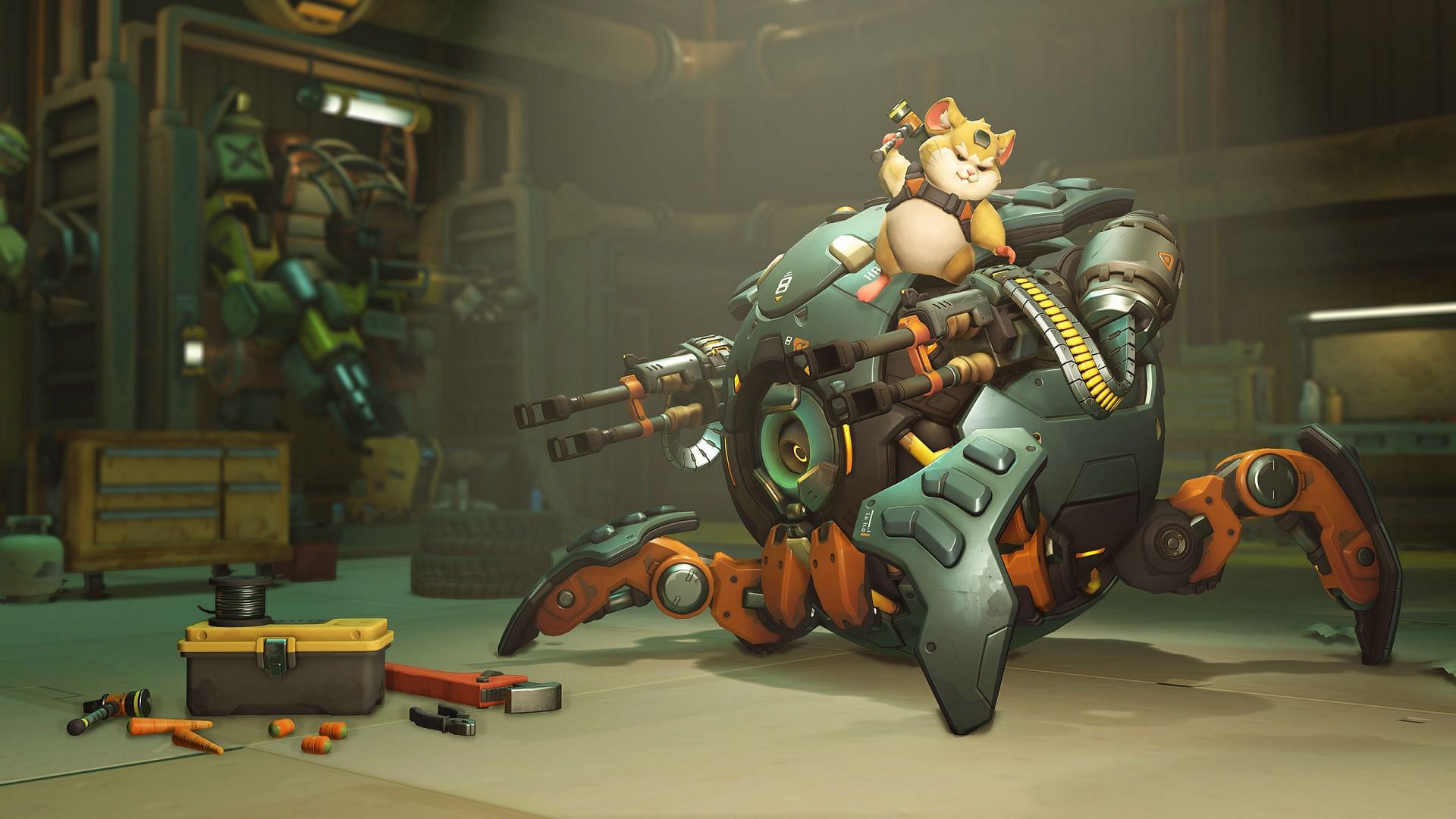 Wrecking Ball in Overwatch 2 (Image via Blizzard)