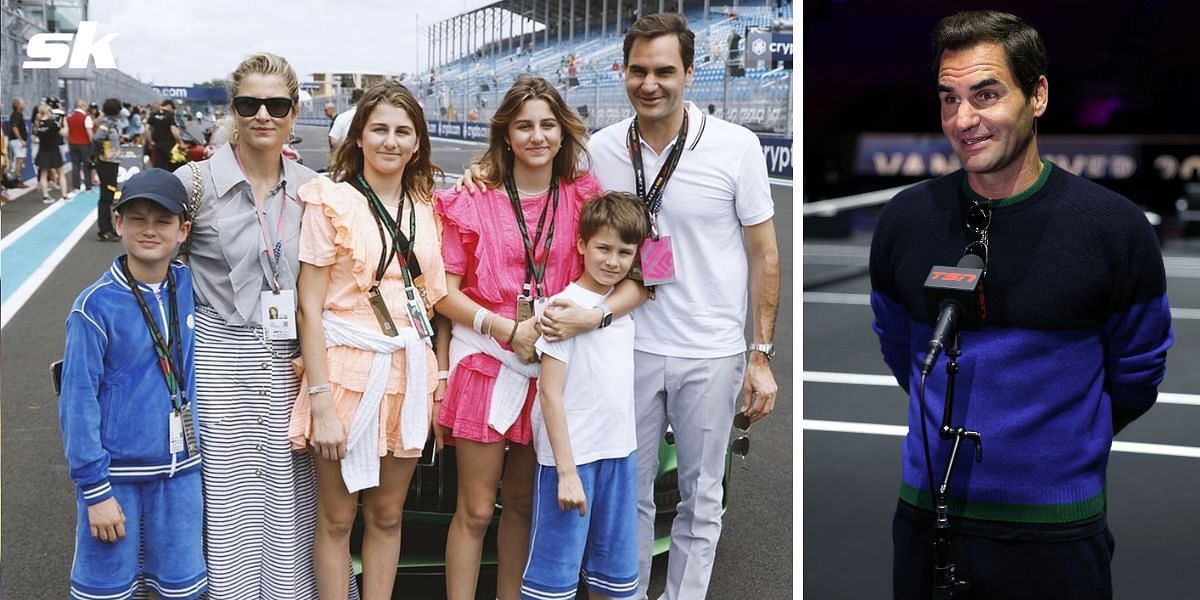 Roger Federer opens up about his children