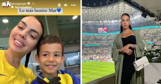 Cristiano Ronaldo's partner Georgina Rodriguez posts adorable snap alongside their son at Al-Nassr stadium