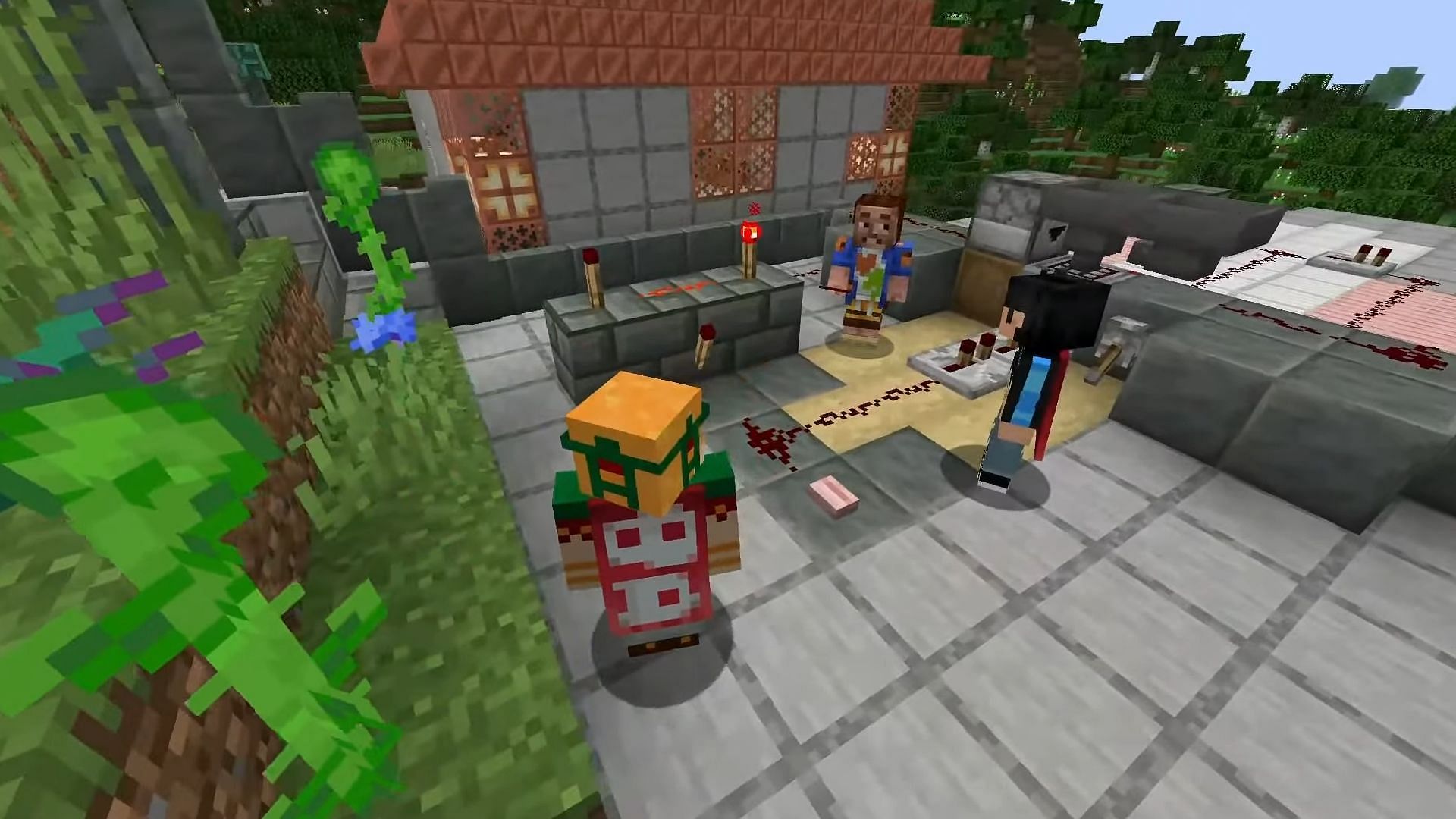 The crafter&#039;s redstone compatibility makes it an excellent cog in larger machines (Image via Mojang)