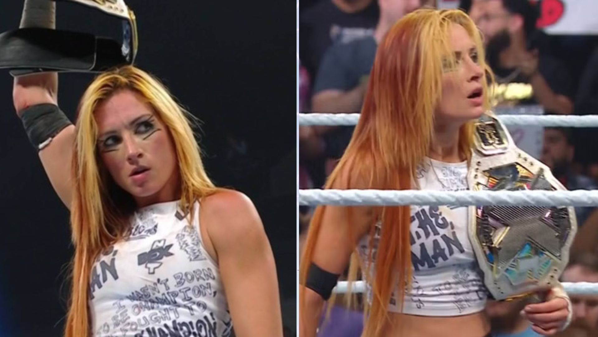 Becky Lynch defending NXT Women's Championship against Tiffany Stratton at  No Mercy