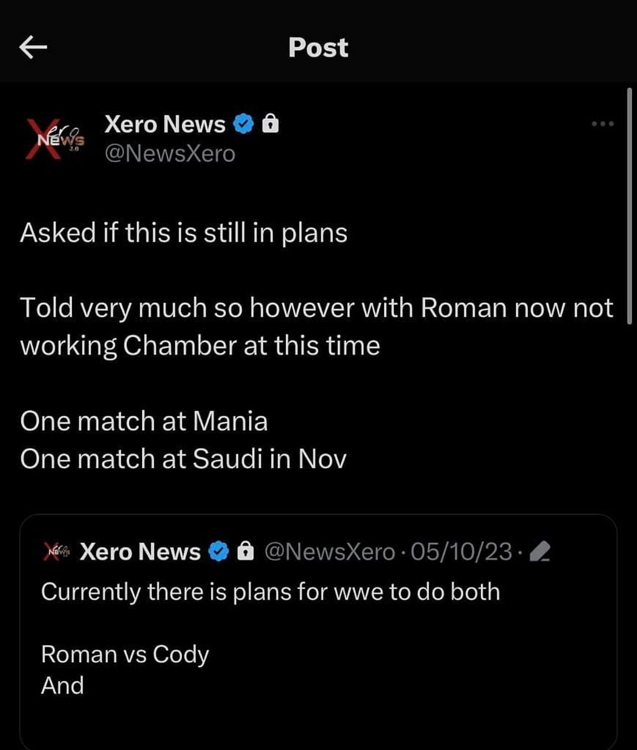 Xero News की रिपोर्ट