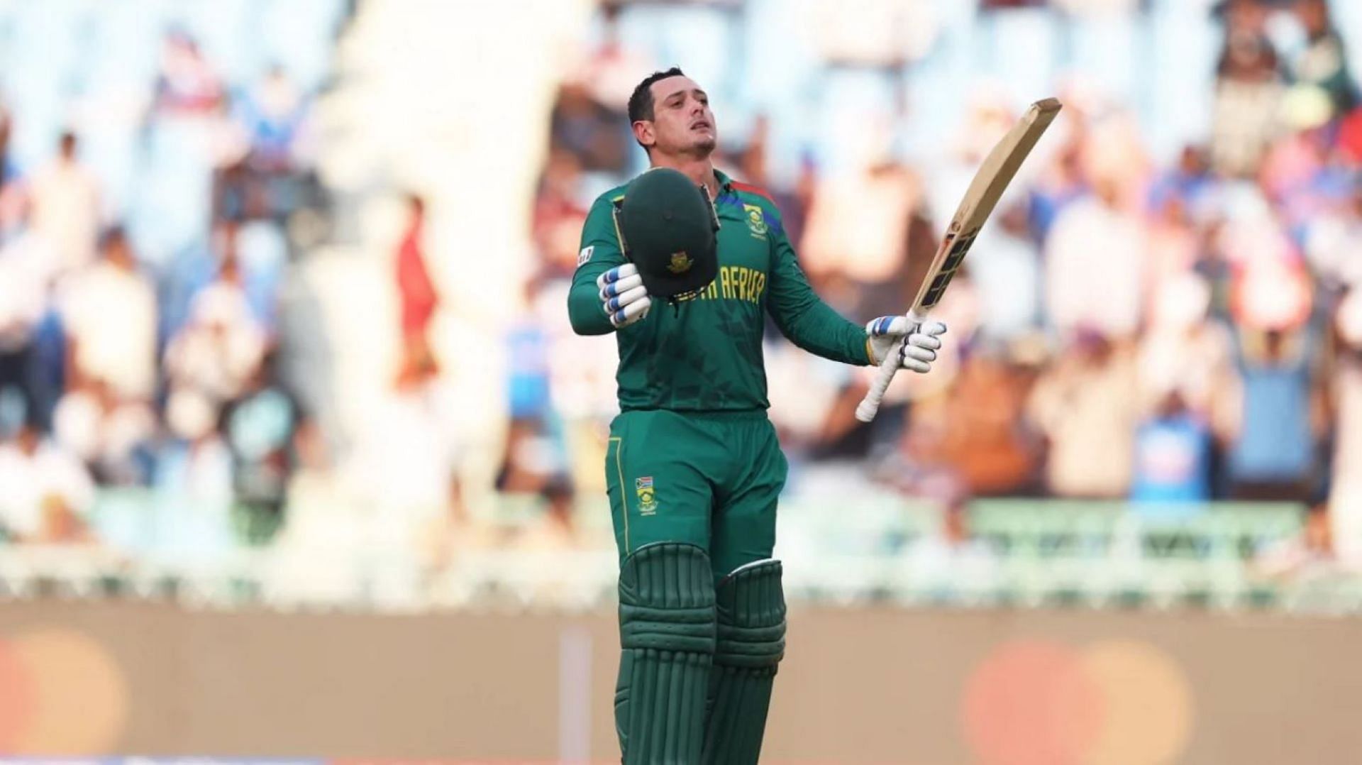 De Kock scored a second consecutive century to decimate the Aussie bowlers.