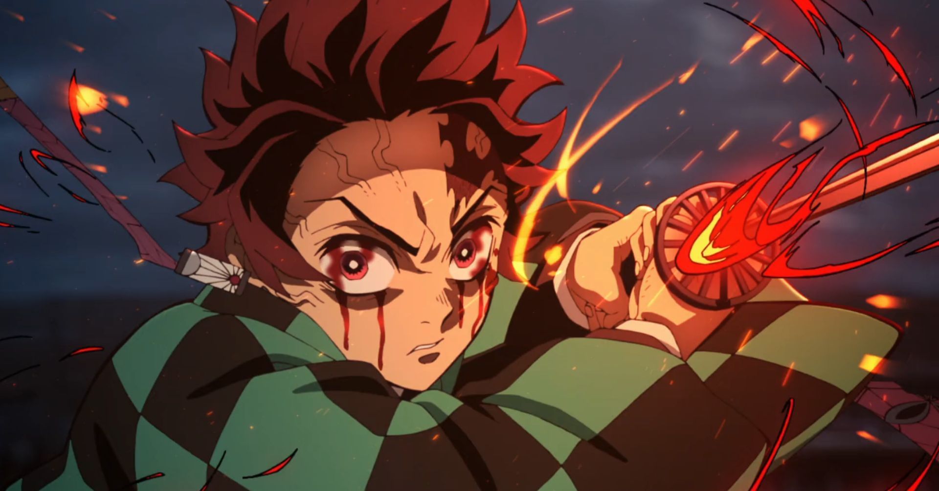 Tanjiro Kamado, one of the most beloved Demon Slayer characters (Image via Ufotable)