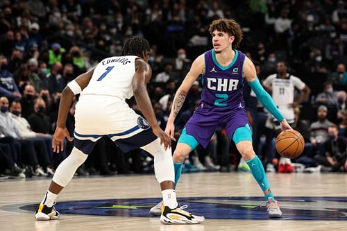 LaMelo Ball and Anthony Edwards seem to have a sneaker beef in their midst