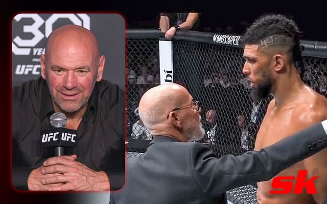 "Big language barrier" - Dana White in damage control mode after controversial doctor's call plagues UFC 294