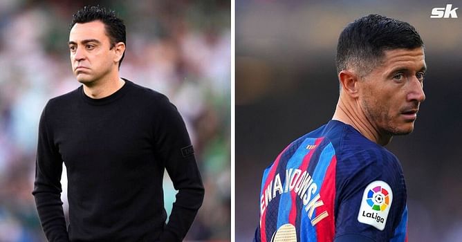 “He always pulls himself forward” – Barcelona coach Xavi provides update on condition of Robert Lewandowski