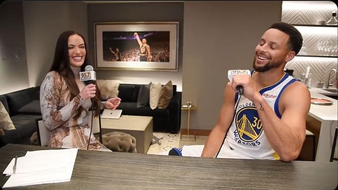 Watch: Steph Curry stays sharp as he hilariously avoids falling for ‘updog joke’ during interview