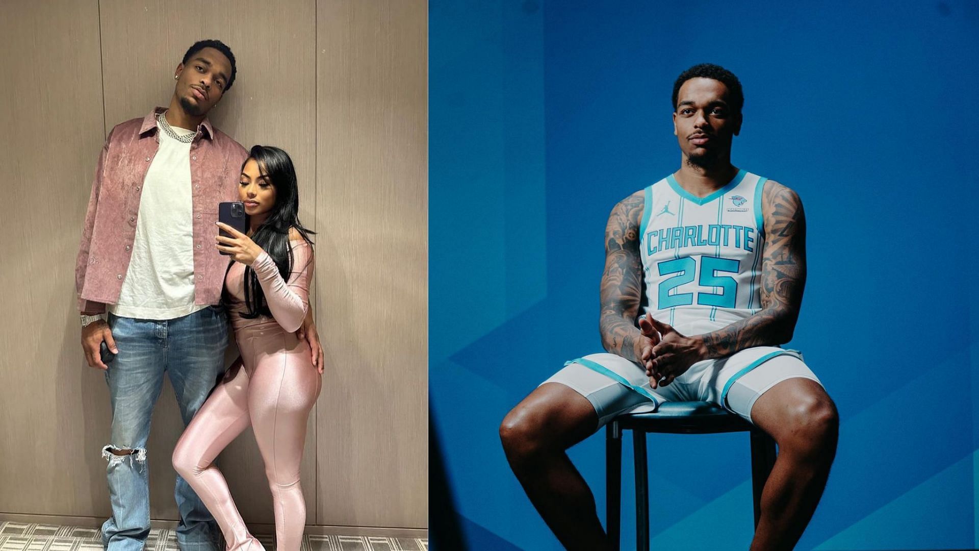 Hornets star PJ Washington&rsquo;s girlfriend Alisah Chanel adorably thirsts over him