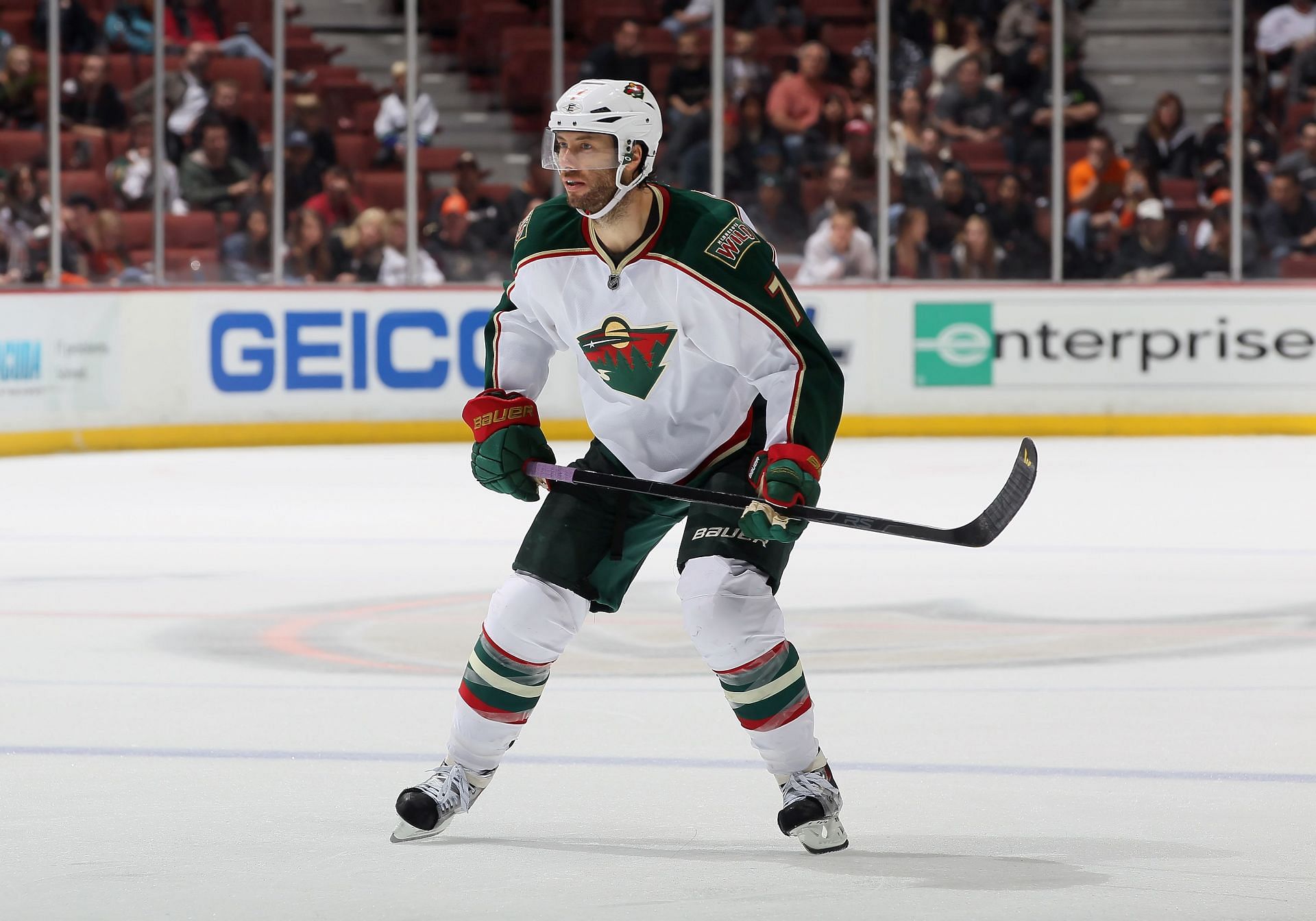 Matt Cullen, Minnesota Wild v Anaheim Ducks