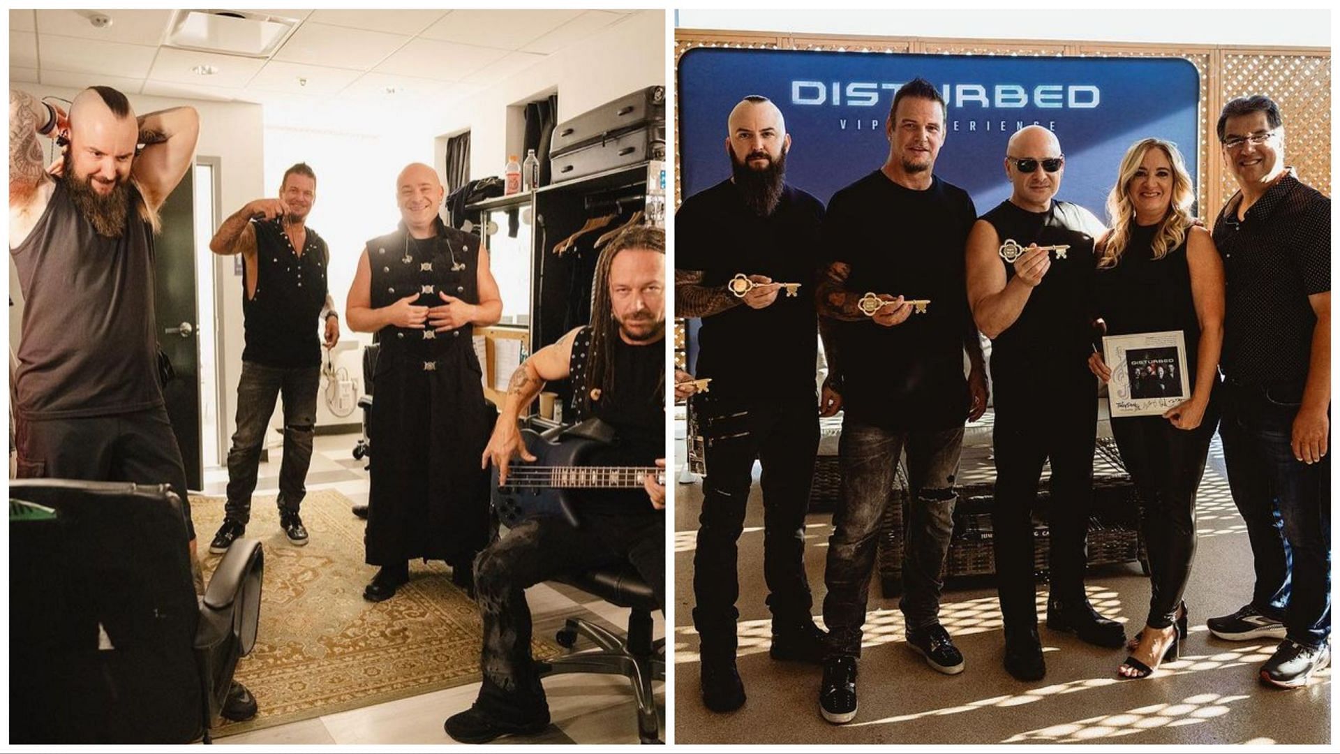disturbed falling in reverse tour